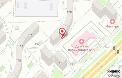 Парикмахерская Каприз на улице Маршала Жукова на карте