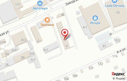 Айтекс в Советском округе на карте