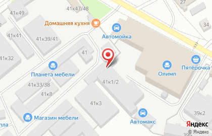 Торговая компания на улице Архитектора Свиязева на карте