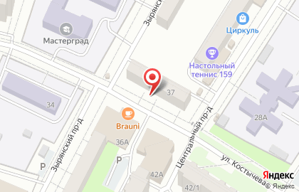 Фруктовая лавка в Дзержинском районе на карте