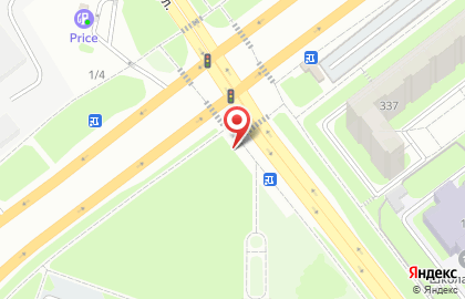 Автостоянка на улице Победы 337/1 на карте