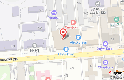 Очарование на Зиповской улице на карте