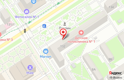 Торговая компания ЭТМ на улице Ворошилова на карте