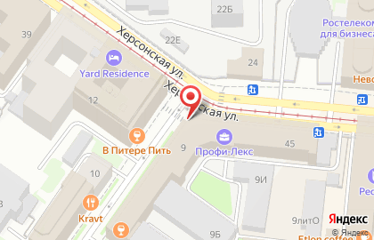 Монолит на площади Александра Невского I на карте