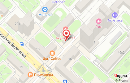 Продуктовый магазин в Москве на карте