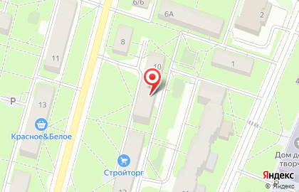 Арт на улице Аврова на карте