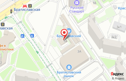 Куриный домик на Мячковском бульваре на карте