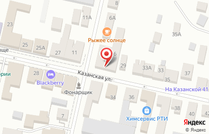 Безопасность в Казани на карте
