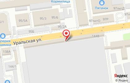 Оптовая фирма Линия Торговли на Уральской улице на карте
