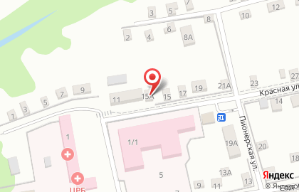 Медицинская лаборатория Гемотест на Красной улице, 15а на карте