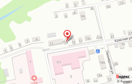 Медицинская лаборатория Гемотест на Красной улице, 15а на карте