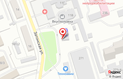 КНП на улице Затонской на карте