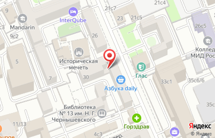 Автошкола Темп на Третьяковской на карте
