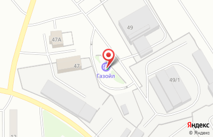 Газойл в Кемерово на карте