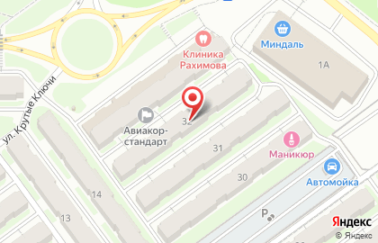 Эфир в Красноглинском районе на карте