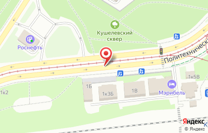 Ремонтно-отделочная компания на Политехнической улице на карте