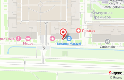 Супермаркет Фасоль на Петергофском шоссе на карте