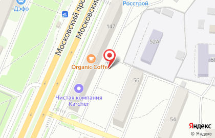 Спутник на Московском проспекте на карте