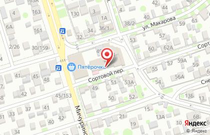 ООО Союз-Агро в Сортовом переулке на карте