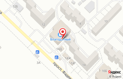 Магазин женской одежды и нижнего белья Кокетка в Черновском районе на карте