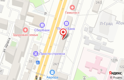 Банкомат Лето Банк на Ленинском проспекте, 24/1 на карте