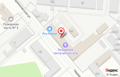 ООО Акцент на Черемховской улице на карте