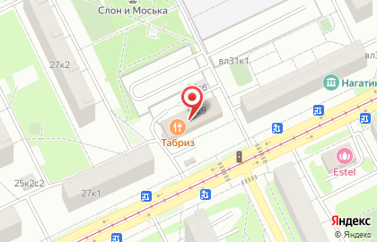 Ресторан Табриз на карте
