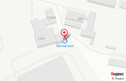 Торгово-монтажная компания Арт-Металл Оконные системы на Бисертской улице на карте