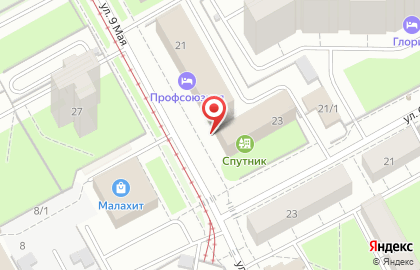 Группа компаний Печати Перми на улице 9 Мая на карте