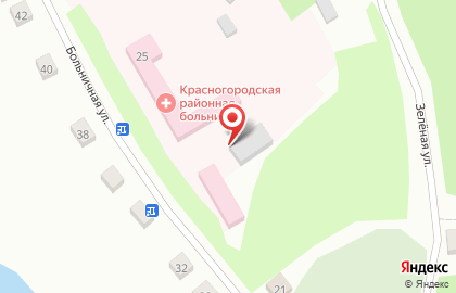 Опочецкая межрайонная больница на Больничной улице на карте