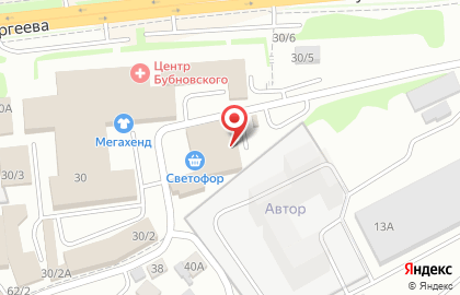 Продуктовый магазин Светофор на улице Берёзовая Роща на карте