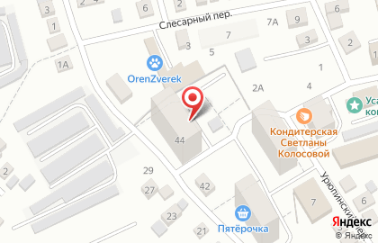 Берег-Оренбург, ООО, торговая компания на карте