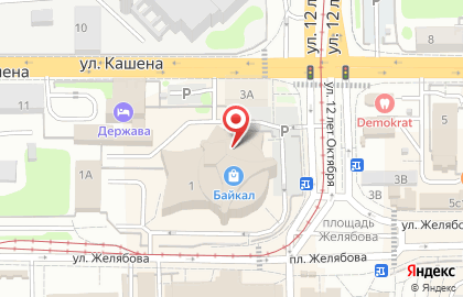 Свадебный салон Роксолана на улице Желябова на карте