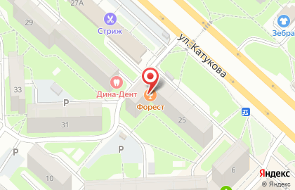 Парадокс в Октябрьском округе на карте