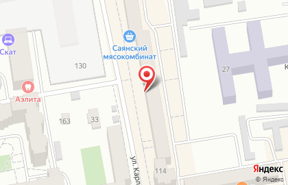 Книжный магазин Буква на улице Карла Маркса на карте