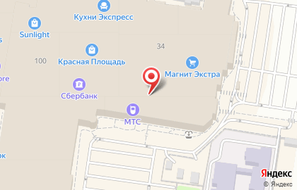 Магазин мебели Moon в ТЦ ​Красная площадь на карте
