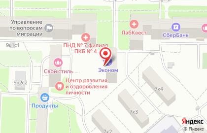 Высота на улице Академика Королёва на карте