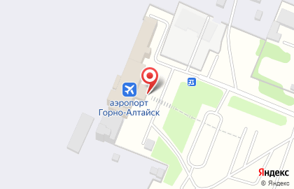 Аэропорт, г. Горно-Алтайск на карте