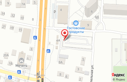 Автостоянка в Волгограде на карте