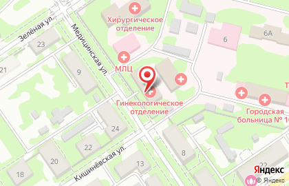 Городская больница №10 в Куйбышевском районе на карте