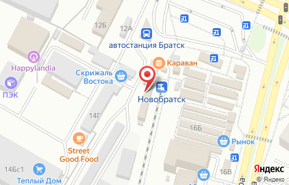 Кафе Мадина в Центральном районе на карте