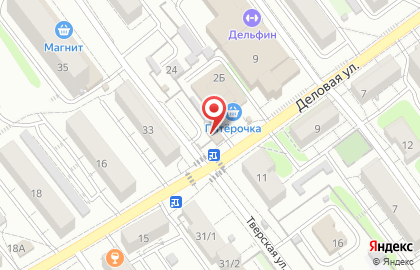Автостоянка на Деловой, 2Б/2 на карте