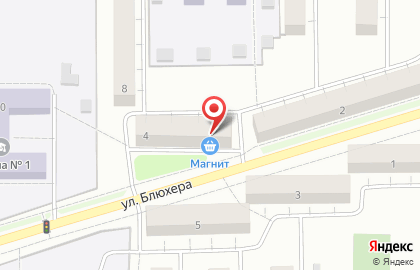 Супермаркет Магнит в Уфе на карте