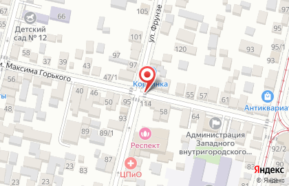 Кафе Смак в Краснодаре на карте