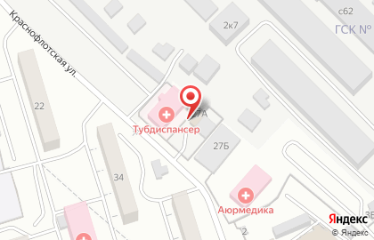 Электротехническая компания Байкал Электро на Краснофлотской улице на карте