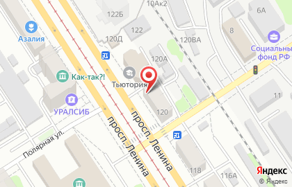 Магазин Мясной в Барнауле на карте