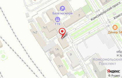 Магазин косметики в Новосибирске на карте