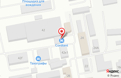 Шинный центр Cordiant в Белгороде на карте