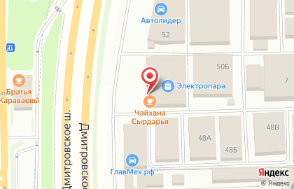 Чайхана Сырдарья на карте