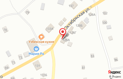 Продуктовый магазин Эдельвейс на Октябрьской улице на карте